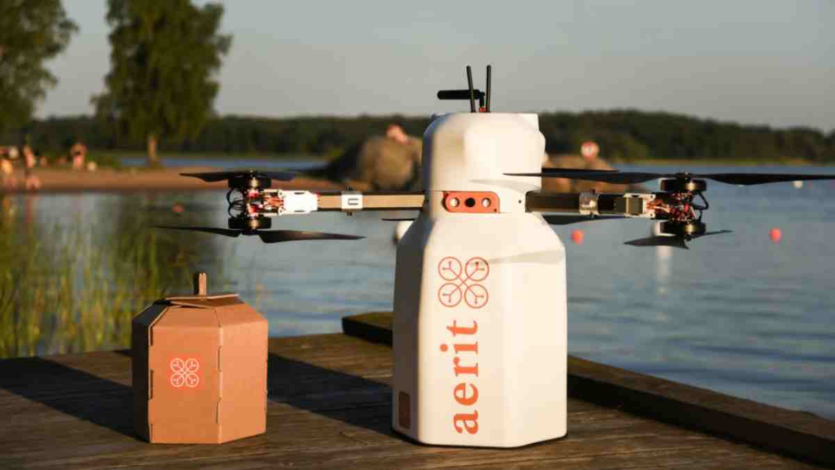 Sweden Milks Drone Deliveries for a Sustainable Last Mile Future